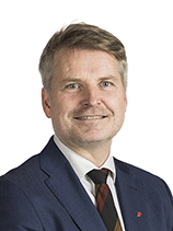 Portrett av Erik Hager