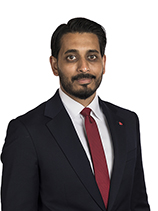 Portrett av Farukh Qureshi