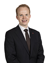 Portrett av Tobias Hangaard Linge
